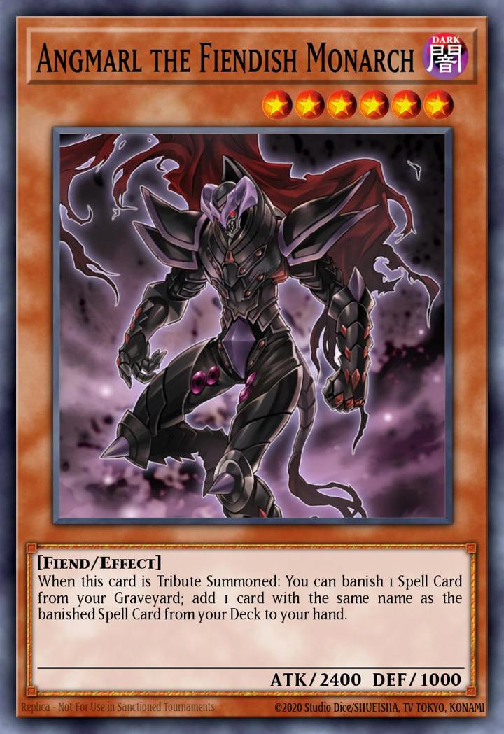 Angmarl the Fiendish Monarch Single: Yu-Gi-Oh! Premium Gold: Infinite Gold Einzelkarte