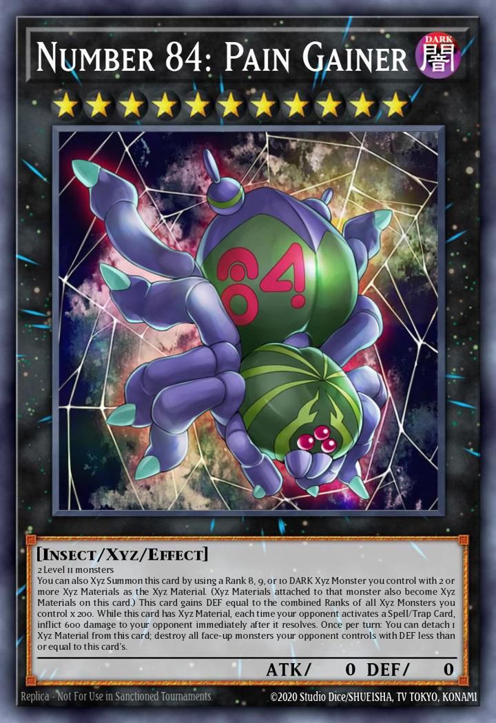 Number 84: Pain Gainer Single: Yu-Gi-Oh! Premium Gold: Infinite Gold Einzelkarte