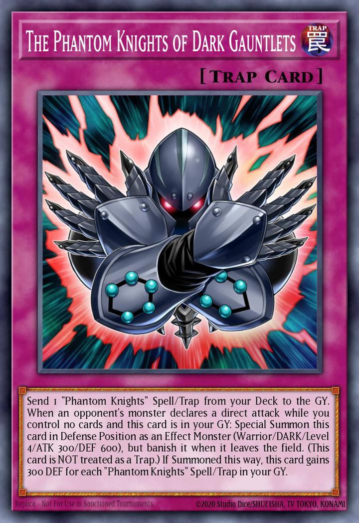 The Phantom Knights of Dark Gauntlets Single: Yu-Gi-Oh! Premium Gold: Infinite Gold Einzelkarte