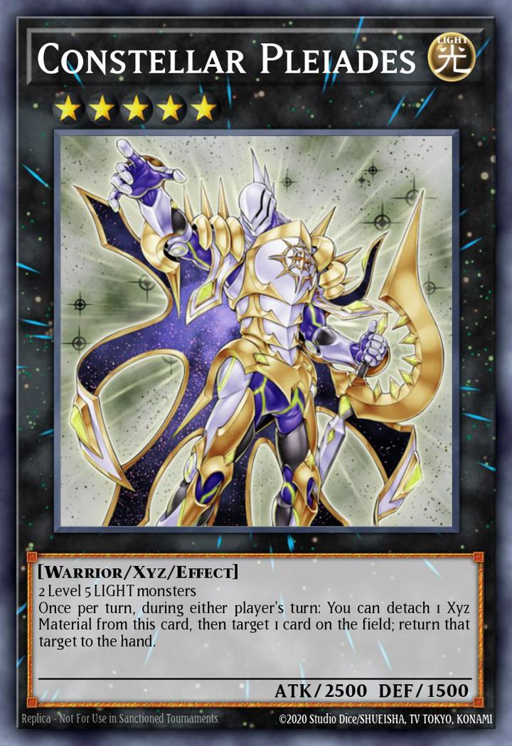 Constellar Pleiades Single: Yu-Gi-Oh! Premium Gold: Infinite Gold Einzelkarte
