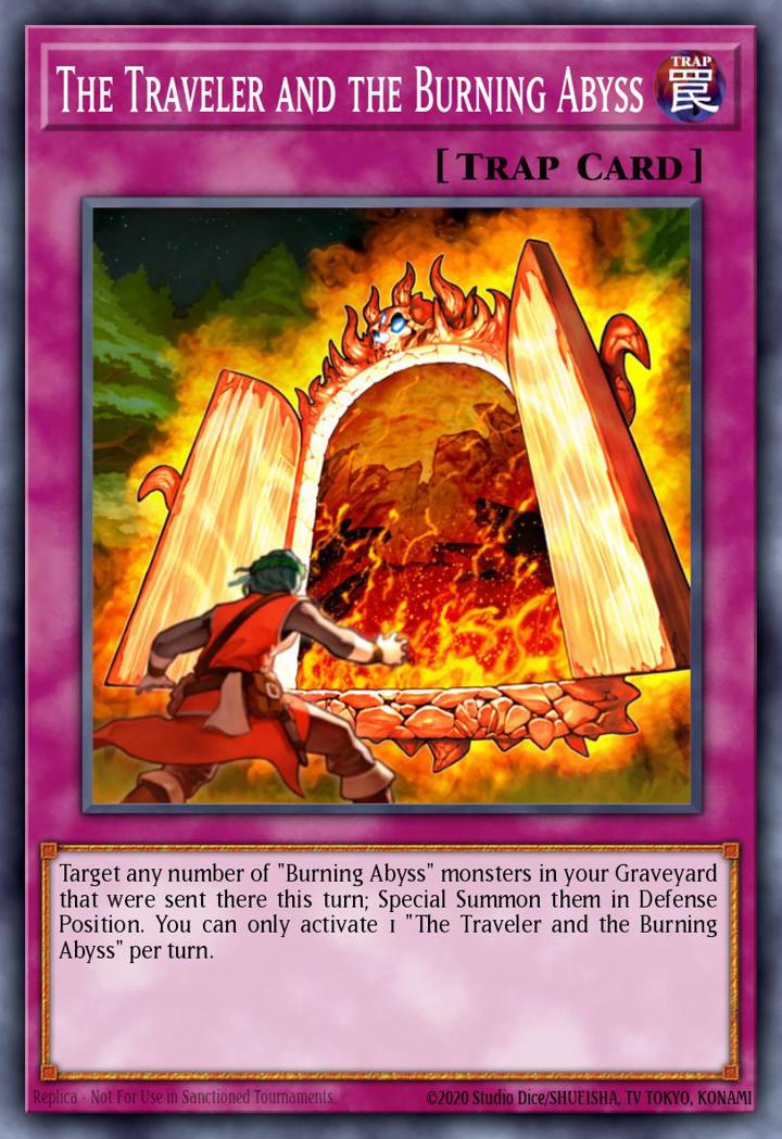The Traveler and the Burning Abyss
