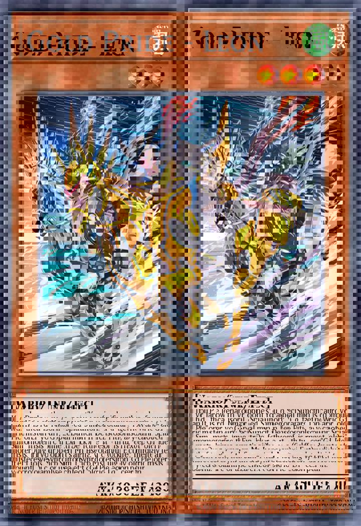 Gold Pride - Leon Single: Yu-Gi-Oh! Photon Hypernova Einzelkarte