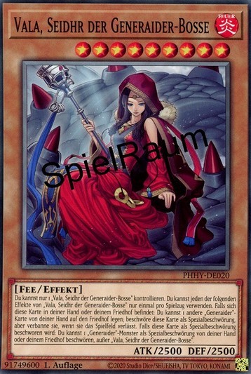 Vala, Seidhr of the Generaider Bosses