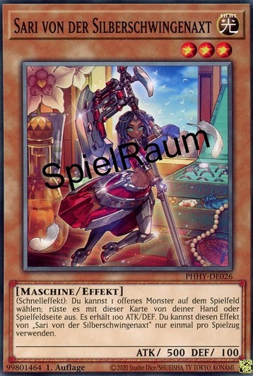 Sari of the Silverwing Axe