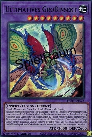 Ultimate Great Insect Single: Yu-Gi-Oh! Photon Hypernova Einzelkarte