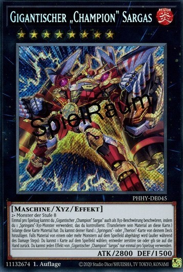 Gigantic "Champion" Sargas