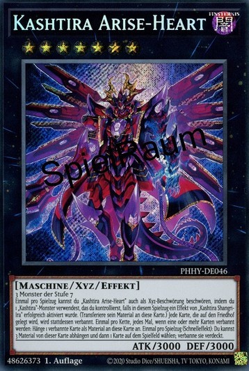 Kashtira Arise-Heart (V.1 - Secret Rare)