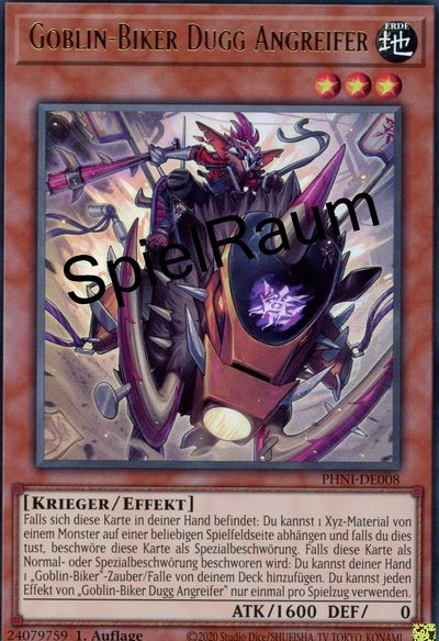 Goblin Biker Dugg Charger (V.1 - Ultra Rare)