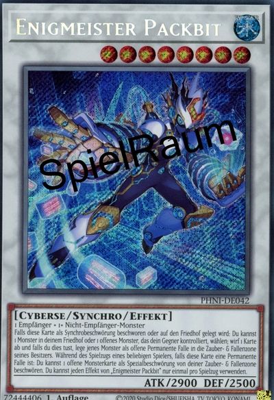 Enigmaster Packbit (V.1 - Secret Rare)
