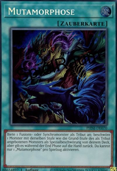 Mutamorphosis (V.1 - Secret Rare)
