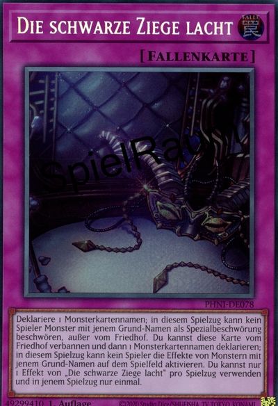 The Black Goat Laughs (V.1 - Secret Rare)
