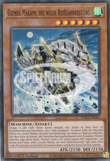 Gizmek Makami, the Ferocious Fanged Fortress