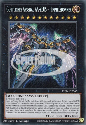 Divine Arsenal AA-ZEUS - Sky Thunder (V.1 - Secret Rare)