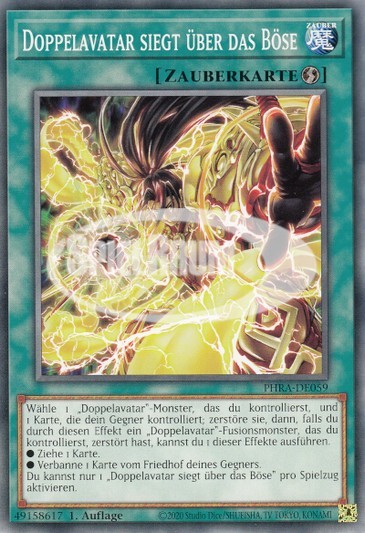 Dual Avatar Defeating Evil