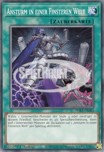 Charge Into a Dark World