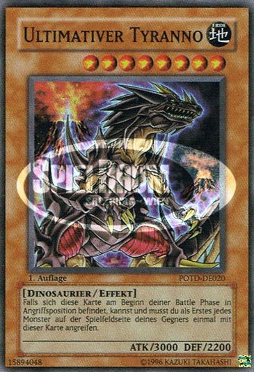 Ultimate Tyranno (V.1 - Super Rare)