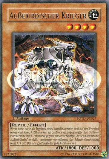 Alien Warrior (V.1 - Rare)