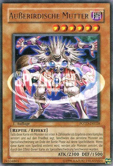 Alien Mother (V.2 - Ultimate Rare) Single: Yu-Gi-Oh! Power of the Duelist Einzelkarte