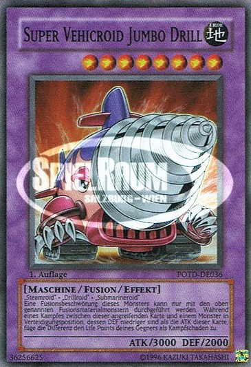 Super Vehicroid Jumbo Drill (V.1 - Super Rare)