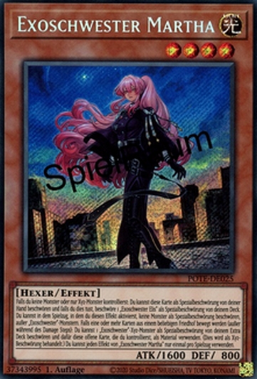 Exosister Martha (V.1 - Secret Rare)