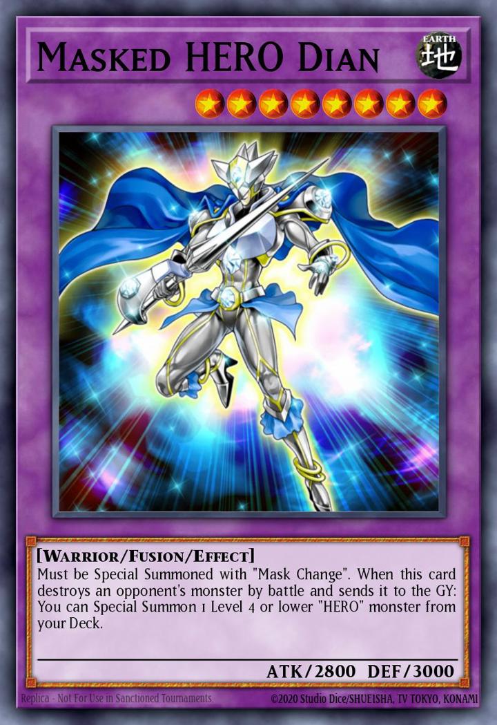 Masked HERO Dian Single: Yu-Gi-Oh! Premium Collection Einzelkarte