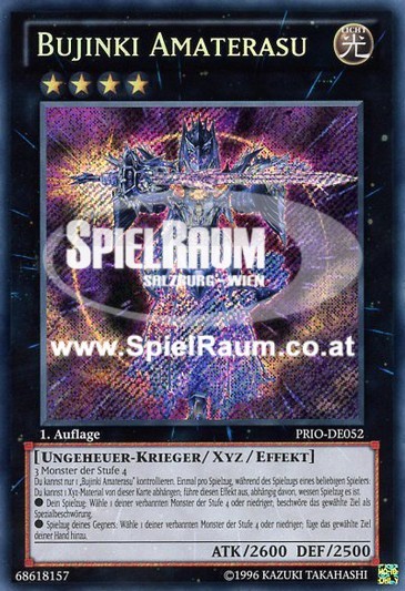 Bujinki Amaterasu (V.2 - Ultimate Rare) Single: Yu-Gi-Oh! Primal Origin Einzelkarte