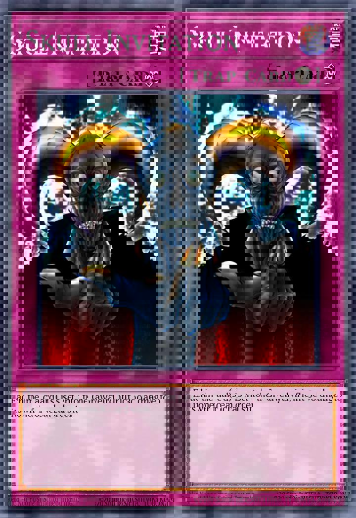 Skull Invitation