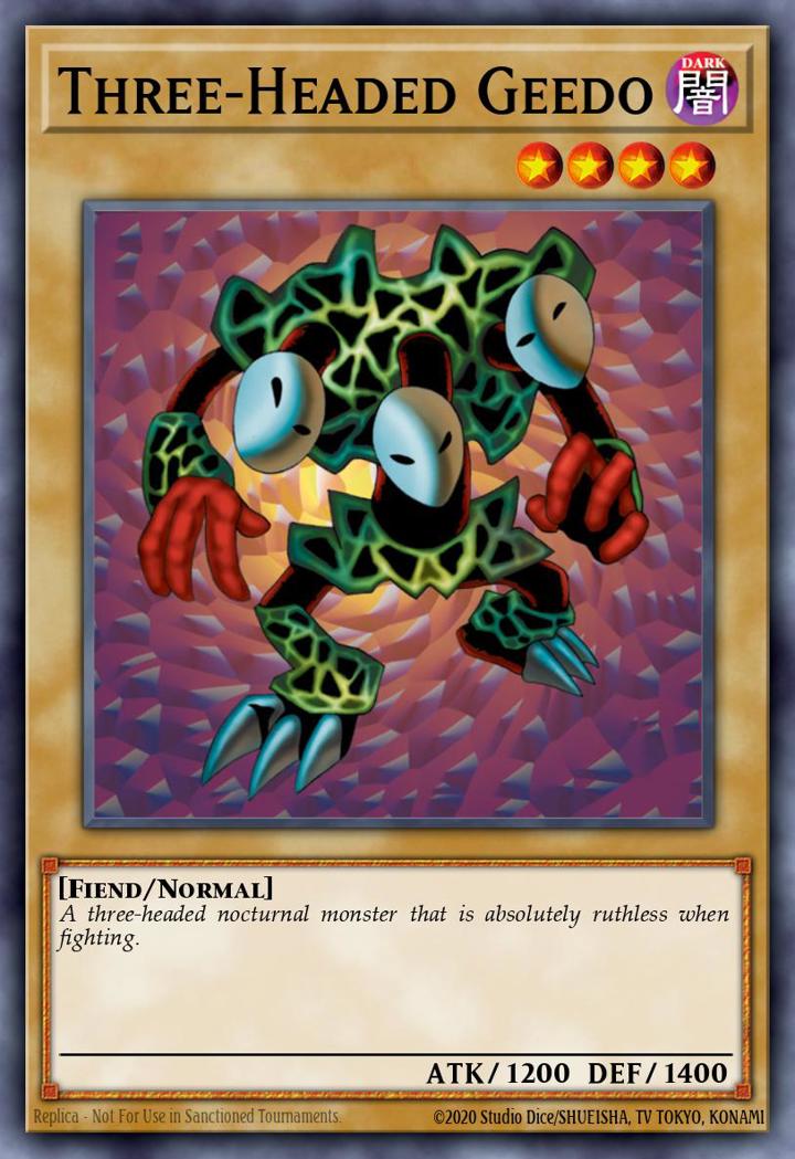 Three-Headed Geedo (V.3 - Common)
