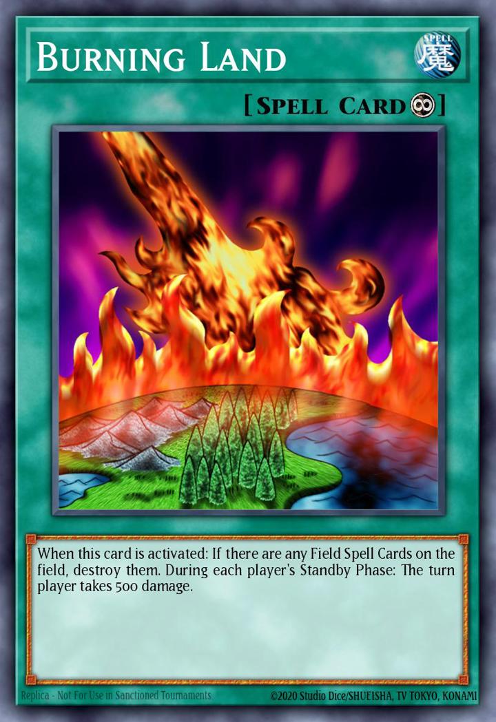 Burning Land (V.3 - Common)