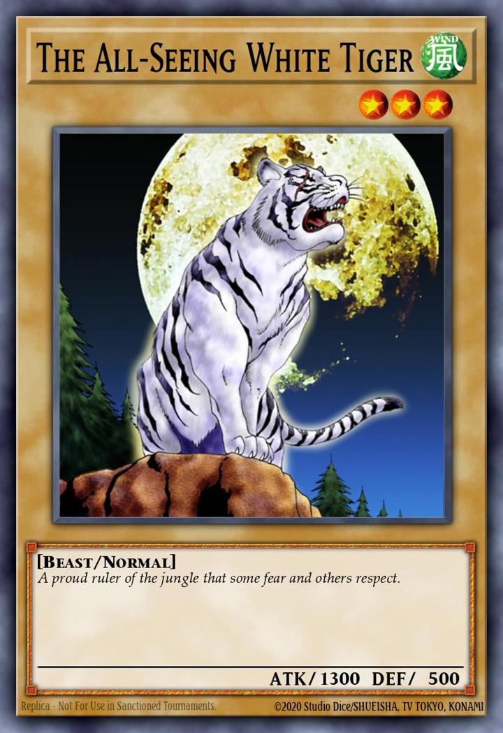 The All-Seeing White Tiger (V.3 - Common)