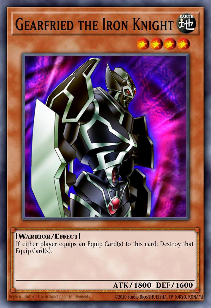 Gearfried the Iron Knight (V.3 - Super Rare)