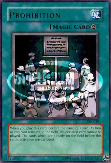 Prohibition (V.1 - Rare)
