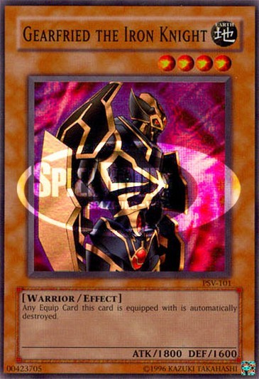 Gearfried the Iron Knight (V.1 - Super Rare)