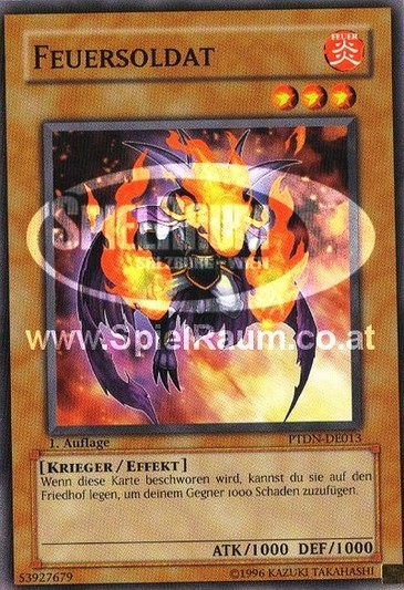 Fire Trooper Single: Yu-Gi-Oh! Phantom Darkness Einzelkarte