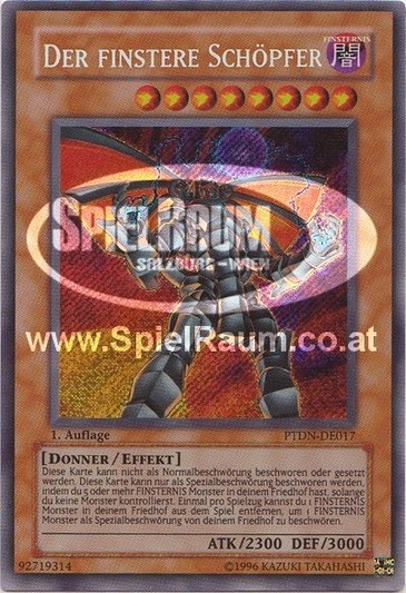 The Dark Creator Single: Yu-Gi-Oh! Phantom Darkness Einzelkarte