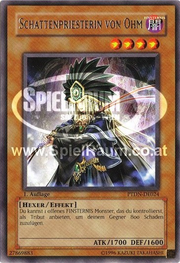Shadowpriestess of Ohm Single: Yu-Gi-Oh! Phantom Darkness Einzelkarte
