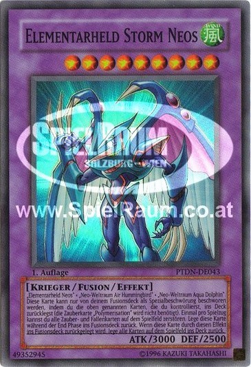 Elemental HERO Storm Neos Single: Yu-Gi-Oh! Phantom Darkness Einzelkarte