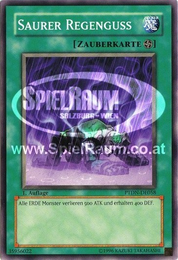 Acidic Downpour Single: Yu-Gi-Oh! Phantom Darkness Einzelkarte