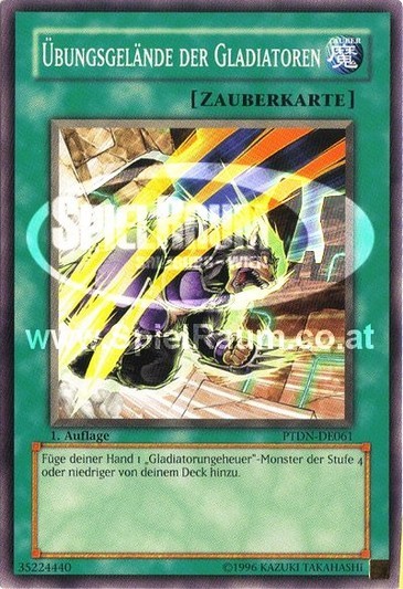 Gladiator Proving Ground Single: Yu-Gi-Oh! Phantom Darkness Einzelkarte