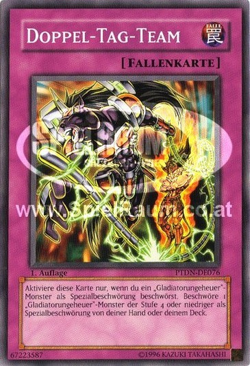 Double Tag Team Single: Yu-Gi-Oh! Phantom Darkness Einzelkarte