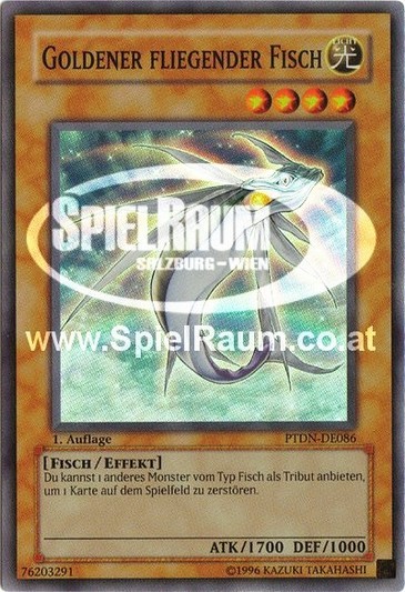 Golden Flying Fish Single: Yu-Gi-Oh! Phantom Darkness Einzelkarte