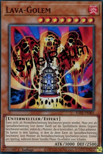 Lava Golem (V.1 - Super Rare)