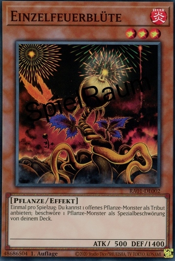 Lonefire Blossom (V.1 - Super Rare)