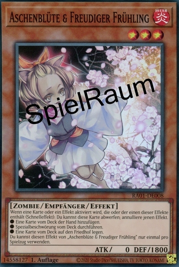 Ash Blossom & Joyous Spring (V.1 - Super Rare)
