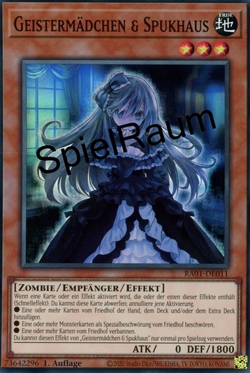 Ghost Belle & Haunted Mansion (V.1 - Super Rare)