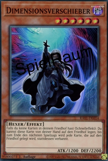 Dimension Shifter (V.1 - Super Rare)
