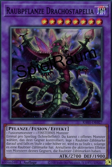 Predaplant Dragostapelia (V.1 - Super Rare)