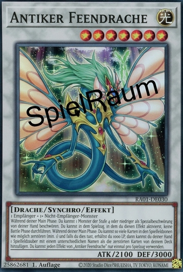 Ancient Fairy Dragon (V.1 - Super Rare)