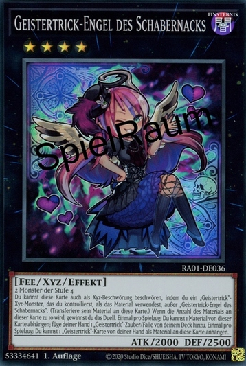 Ghostrick Angel of Mischief (V.1 - Super Rare)
