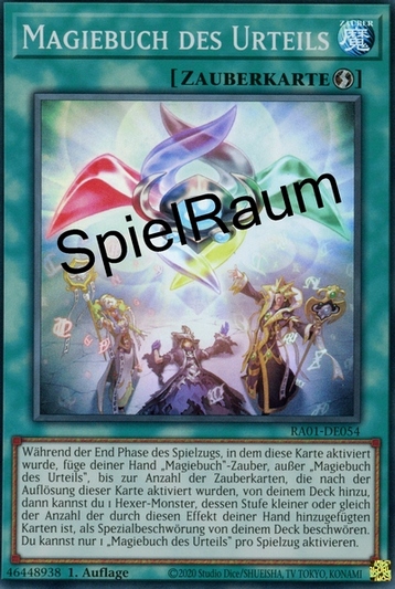 Spellbook of Judgment (V.1 - Super Rare)